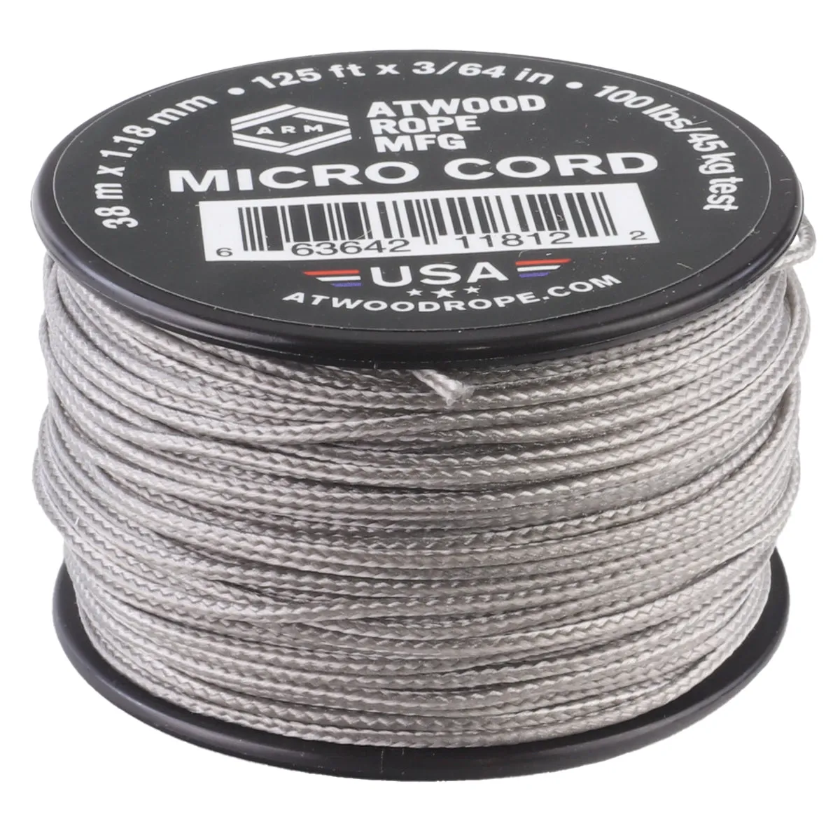 1.18mm Micro Cord - Platinum