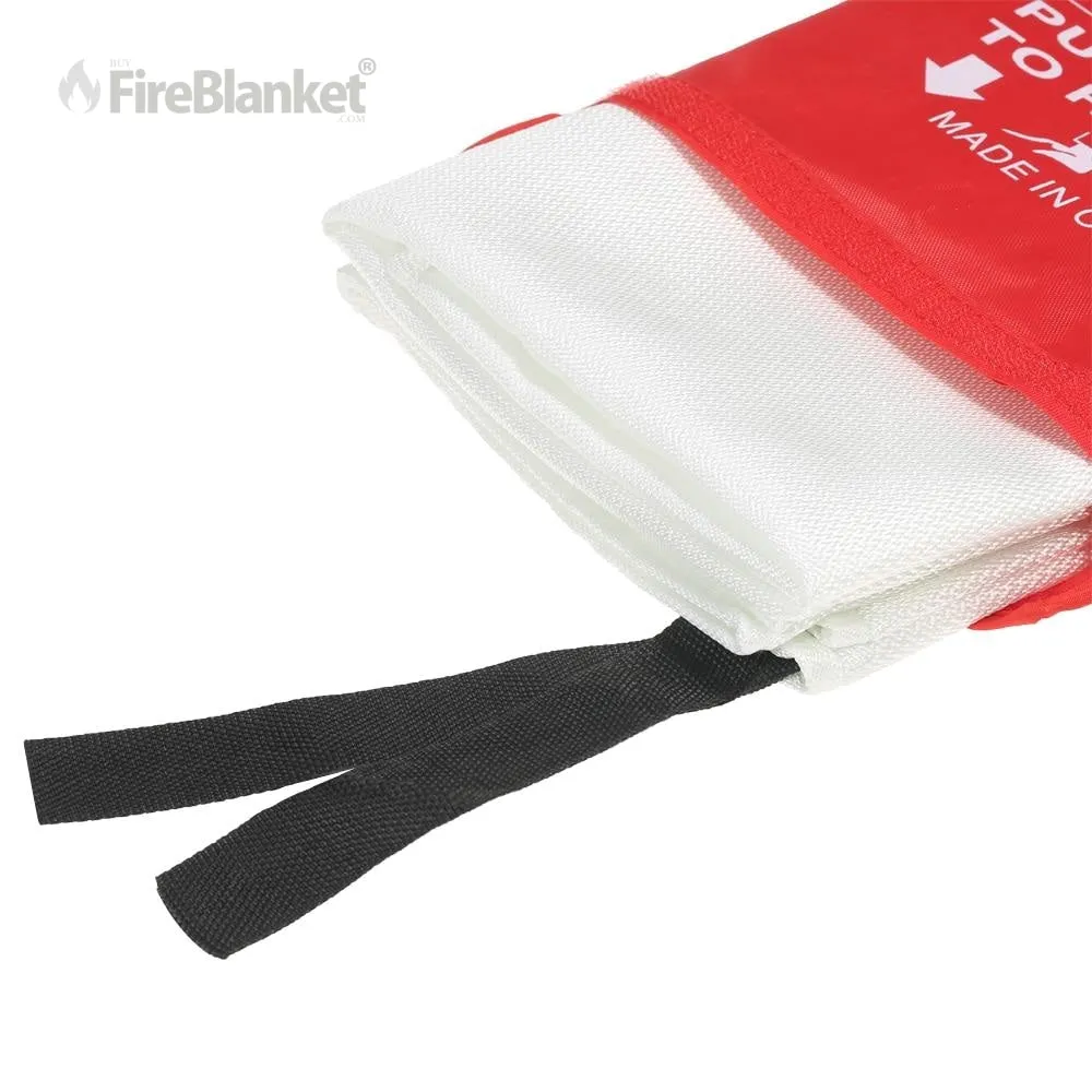 1M x 1M Fire Blanket Fiberglass Fire Flame Retardant Emergency Survival Fire Shelter Safety Cover Fire Emergency Blanket