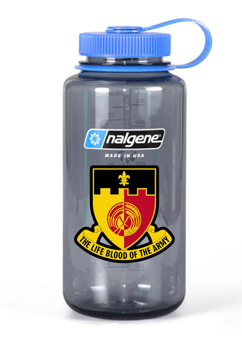 32 oz Nalgene Grey Wide Mouth Water Bottle.