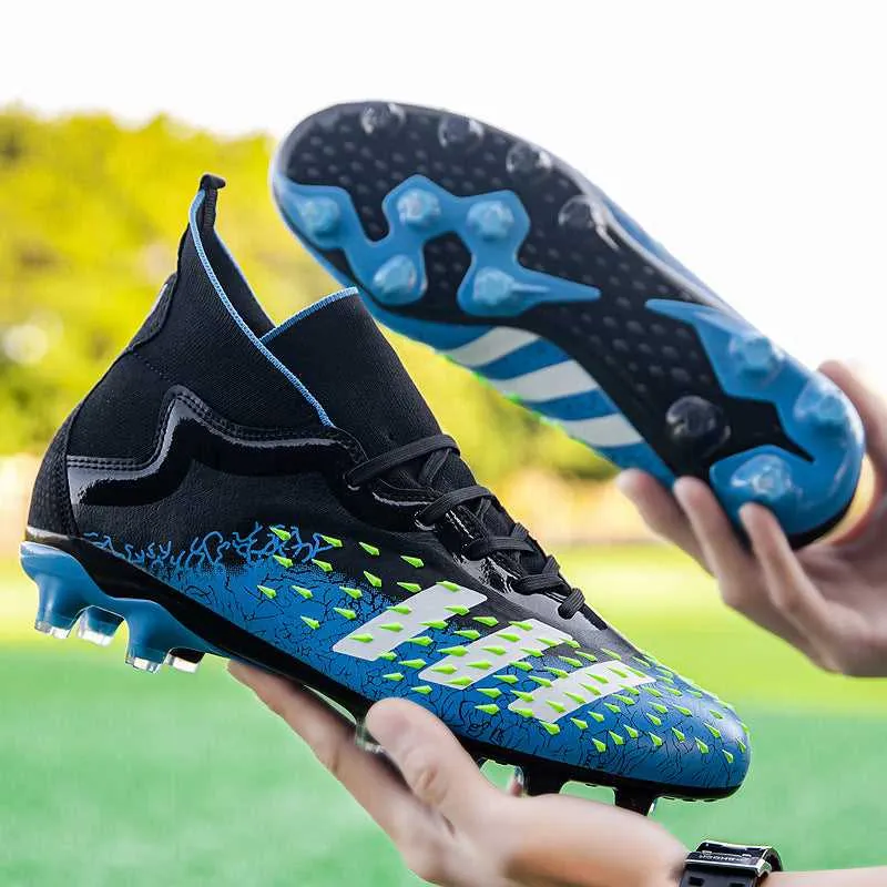 Adult High-Top Soccer Cleats for Pro Matches