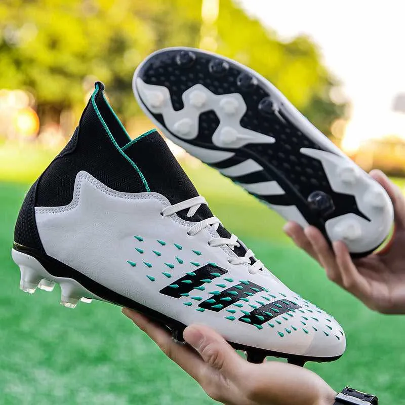 Adult High-Top Soccer Cleats for Pro Matches