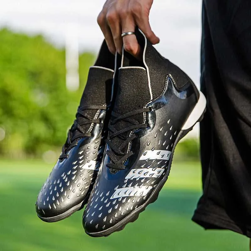 Adult High-Top Soccer Cleats for Pro Matches