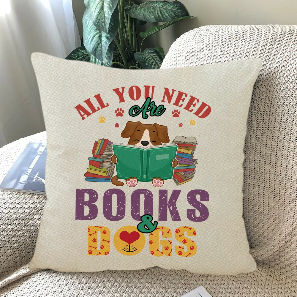 All You Need Are Books And Dogs Book Lovers Gift PILS45