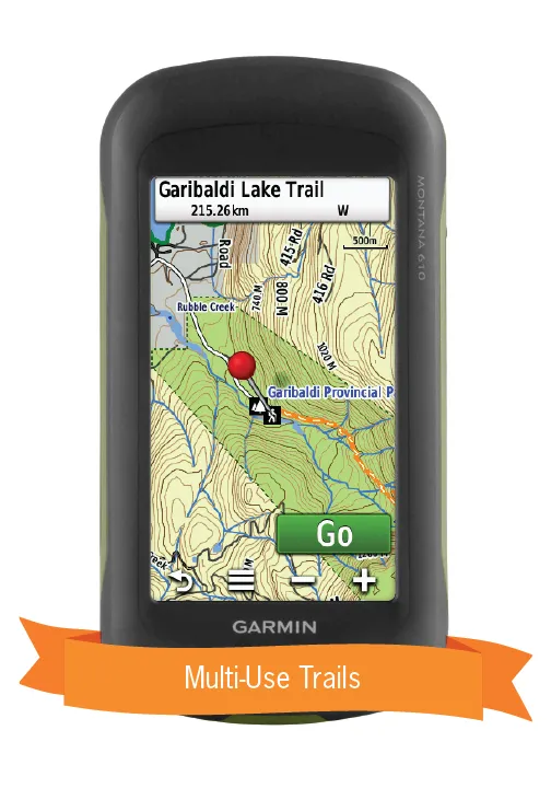 Backroad Mapbooks GPS Maps - SD Card British Columbia