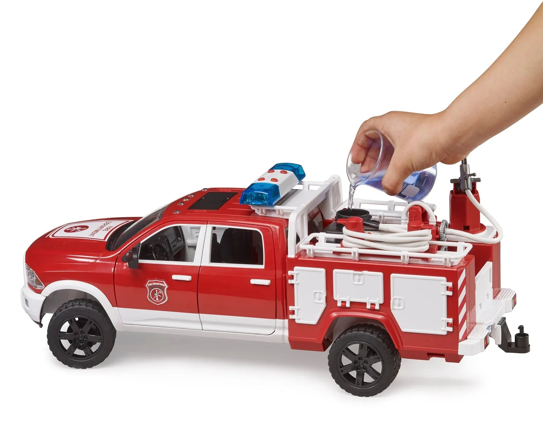 Bruder 2544 RAM 2500 Fire engine truck with Light   Sound Module