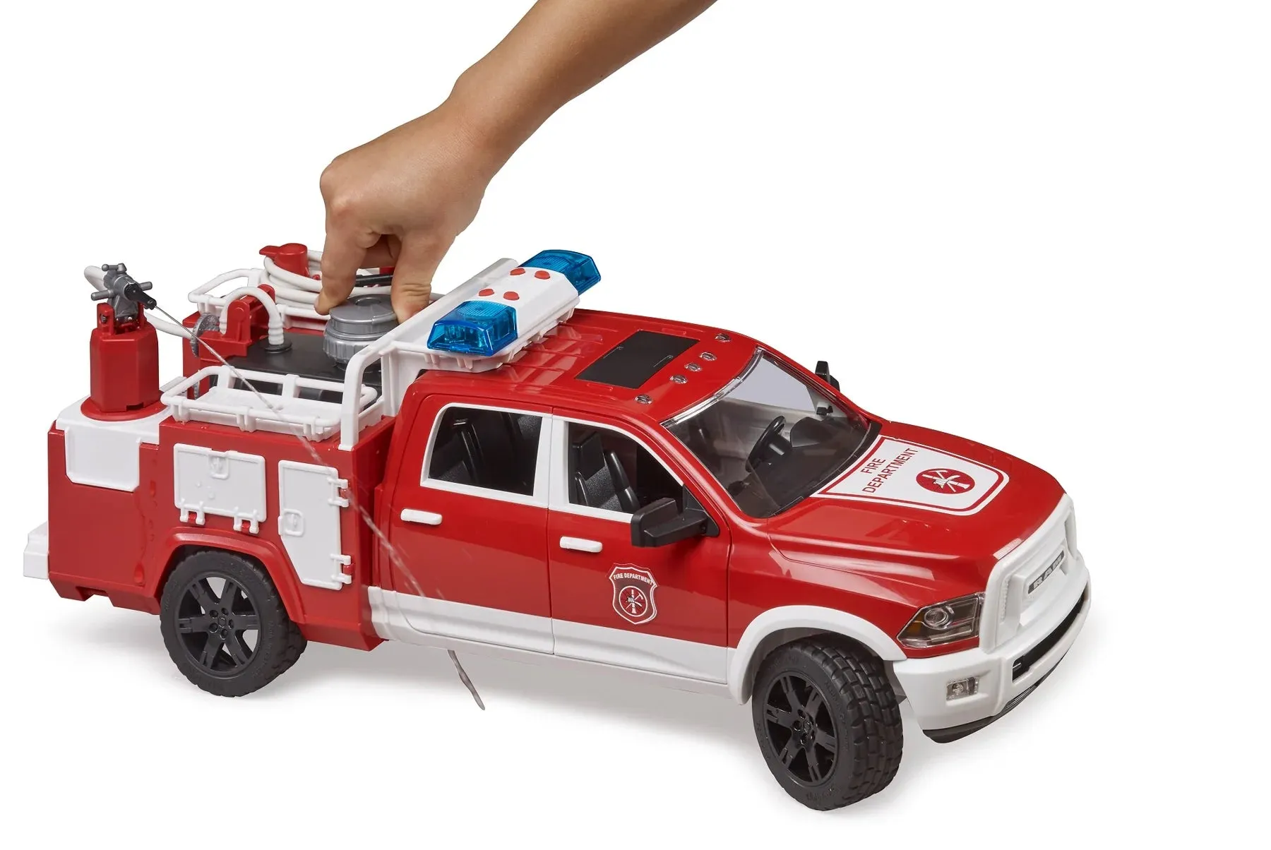 Bruder 2544 RAM 2500 Fire engine truck with Light   Sound Module