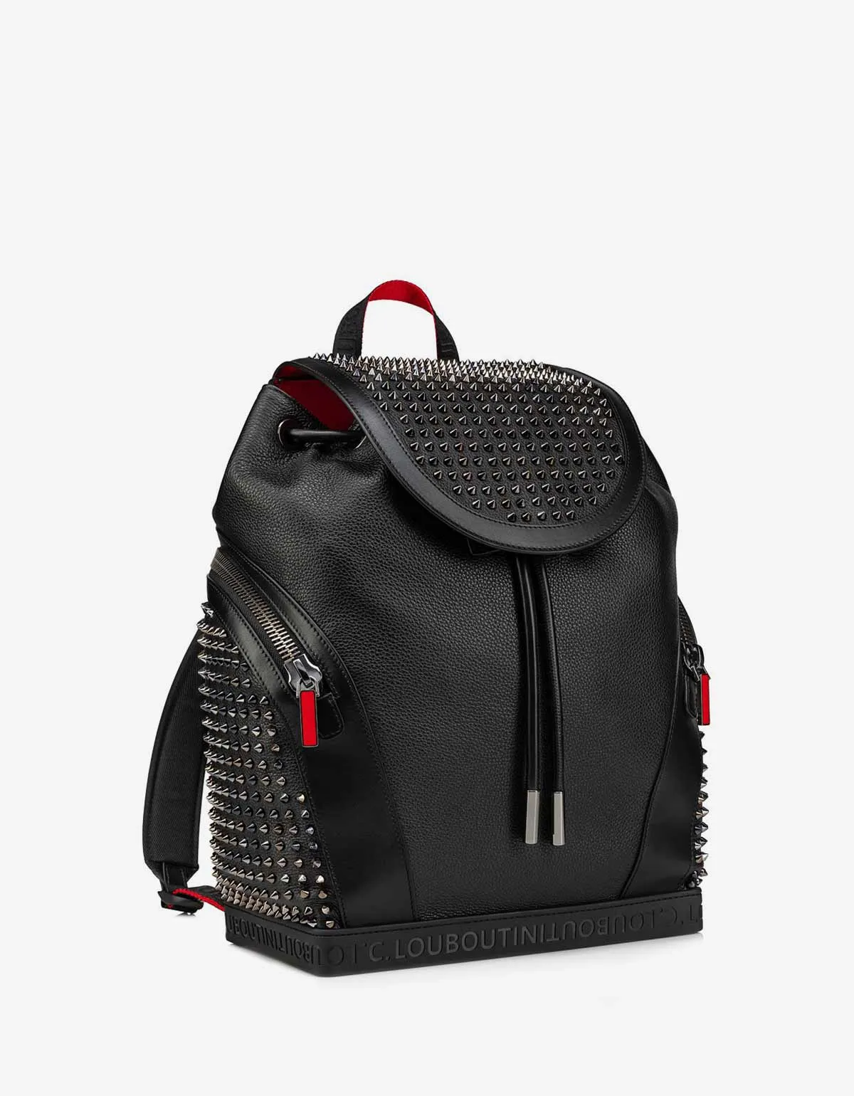 Christian Louboutin Explorafunk Black Leather Backpack -