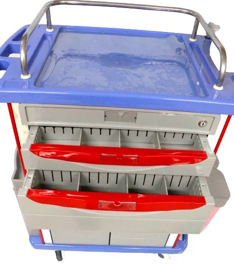 Deluxe Emergency Crash Cart