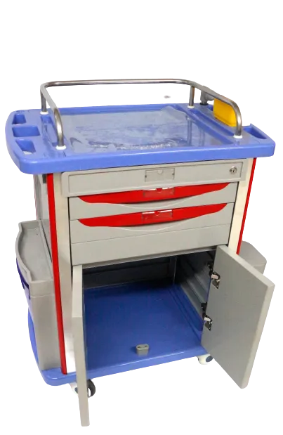 Deluxe Emergency Crash Cart