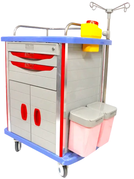 Deluxe Emergency Crash Cart