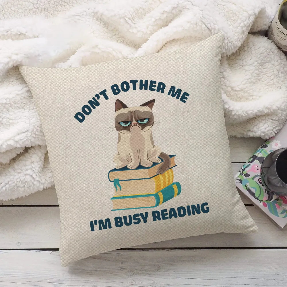 Don't Bother Me I'm Busy Reading Book Lovers Gift PILS41