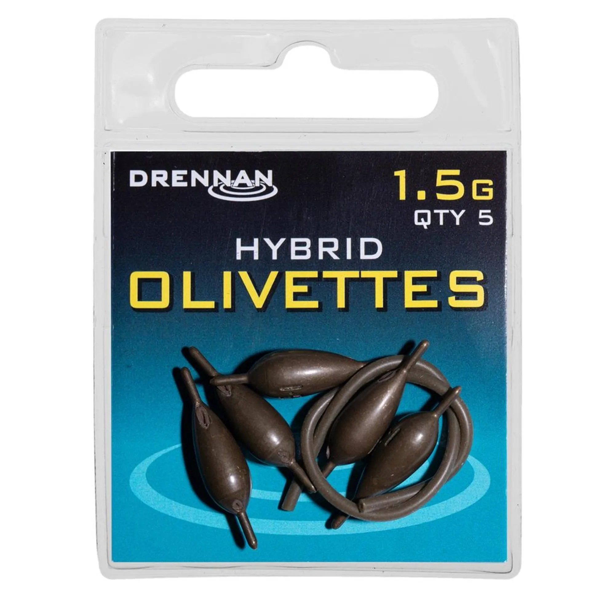 Drennan Hybrid Olivettes - Secure and Adjustable Fishing Weights