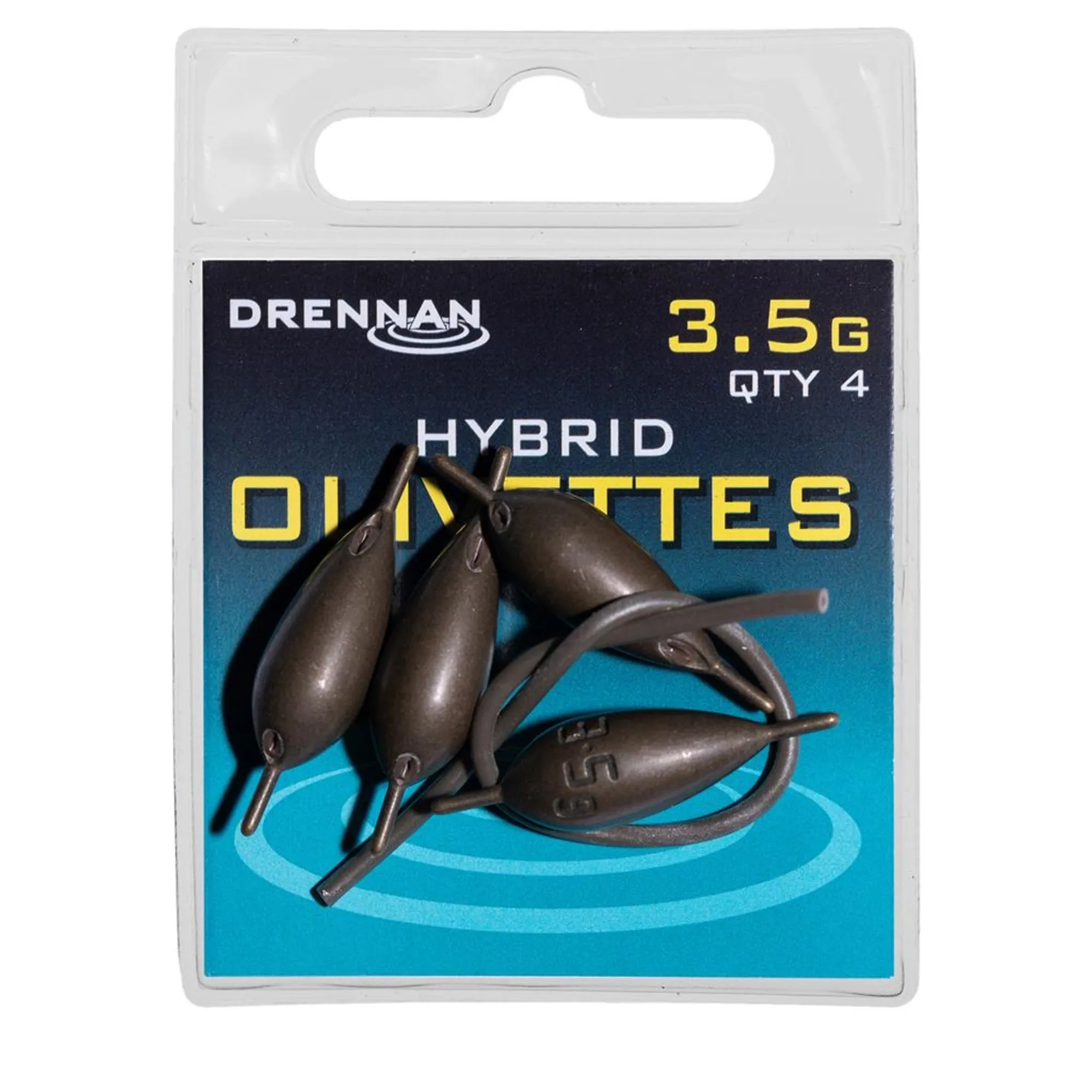 Drennan Hybrid Olivettes - Secure and Adjustable Fishing Weights