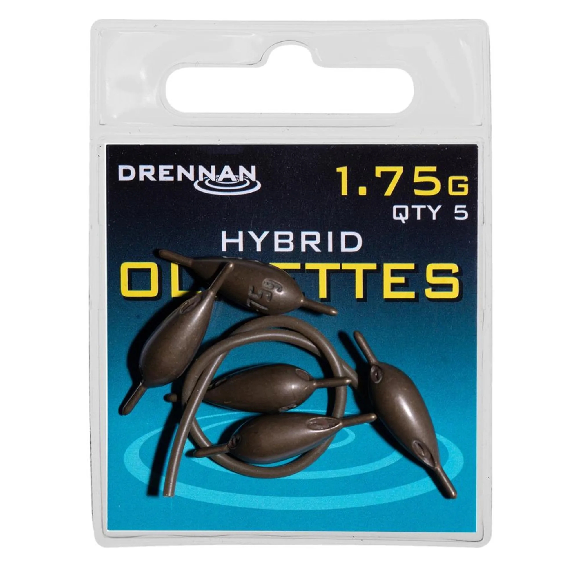 Drennan Hybrid Olivettes - Secure and Adjustable Fishing Weights