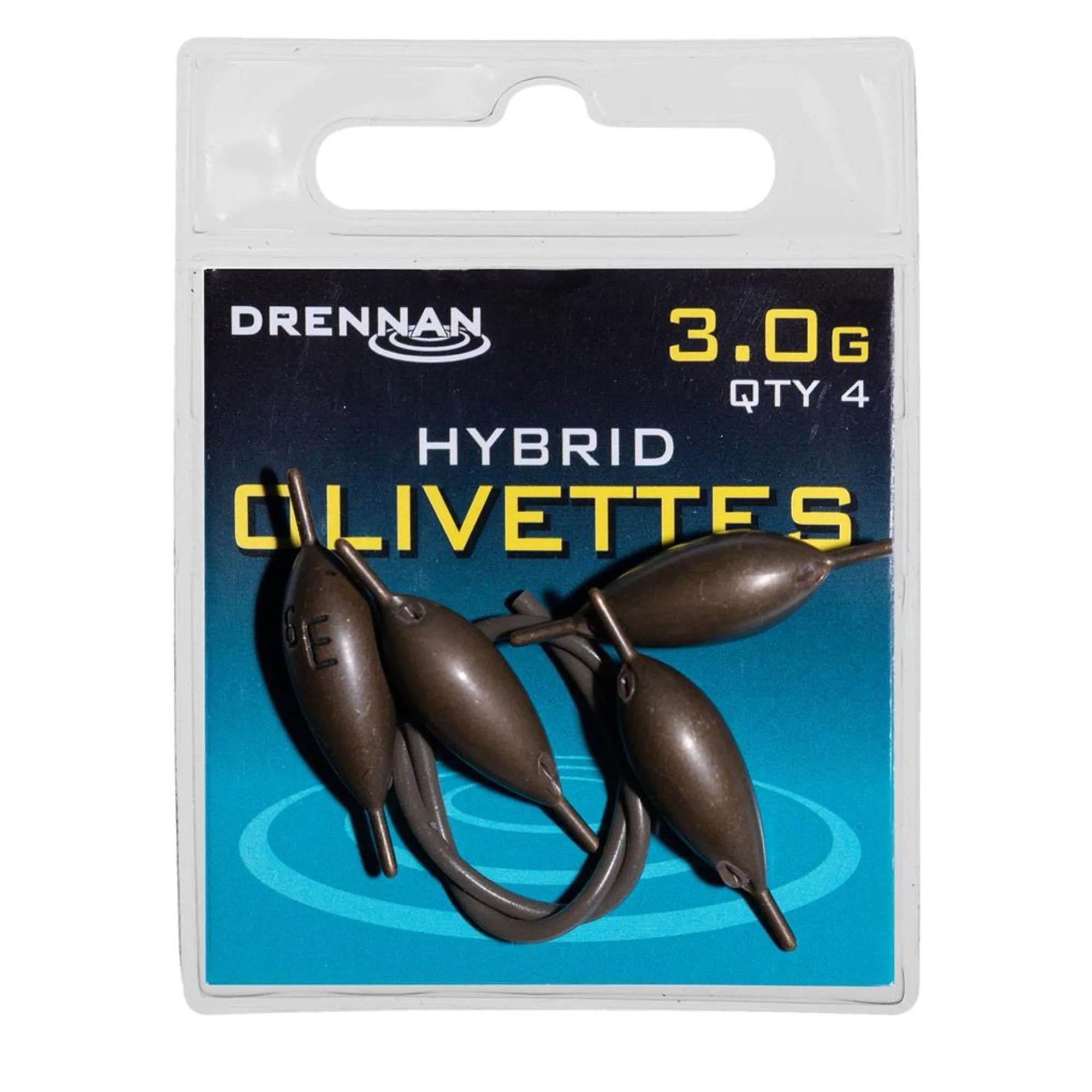 Drennan Hybrid Olivettes - Secure and Adjustable Fishing Weights