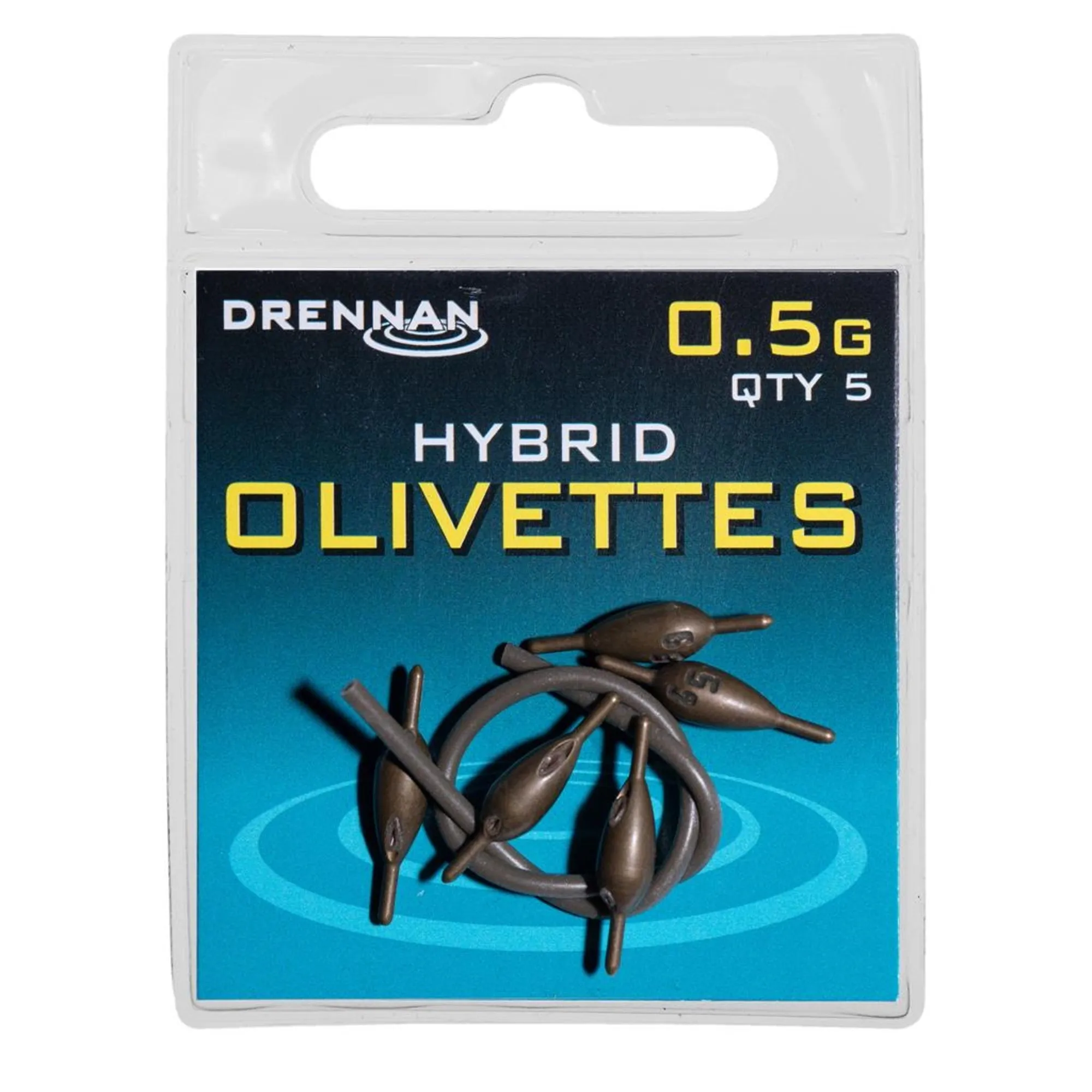 Drennan Hybrid Olivettes - Secure and Adjustable Fishing Weights