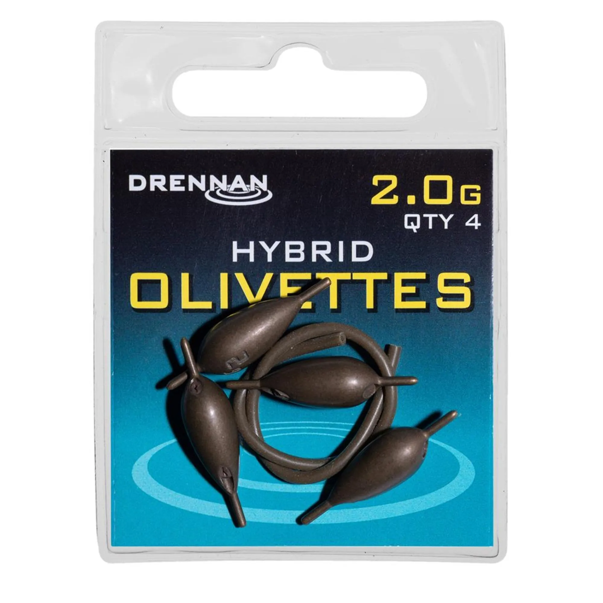 Drennan Hybrid Olivettes - Secure and Adjustable Fishing Weights