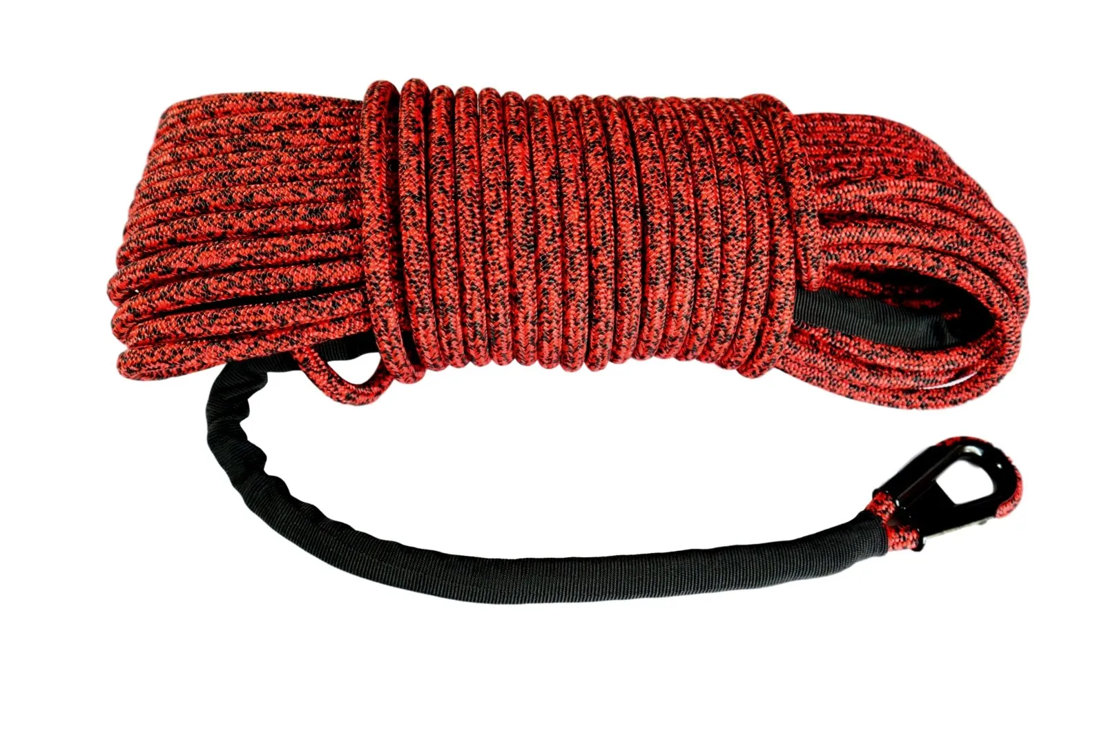 Dual layer braided sheath high mount winch rope upgrade kit 11mm x 40m by Carbon Offroad