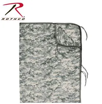 Enhanced G.I. Type Rip-Stop Poncho Liner With Zipper