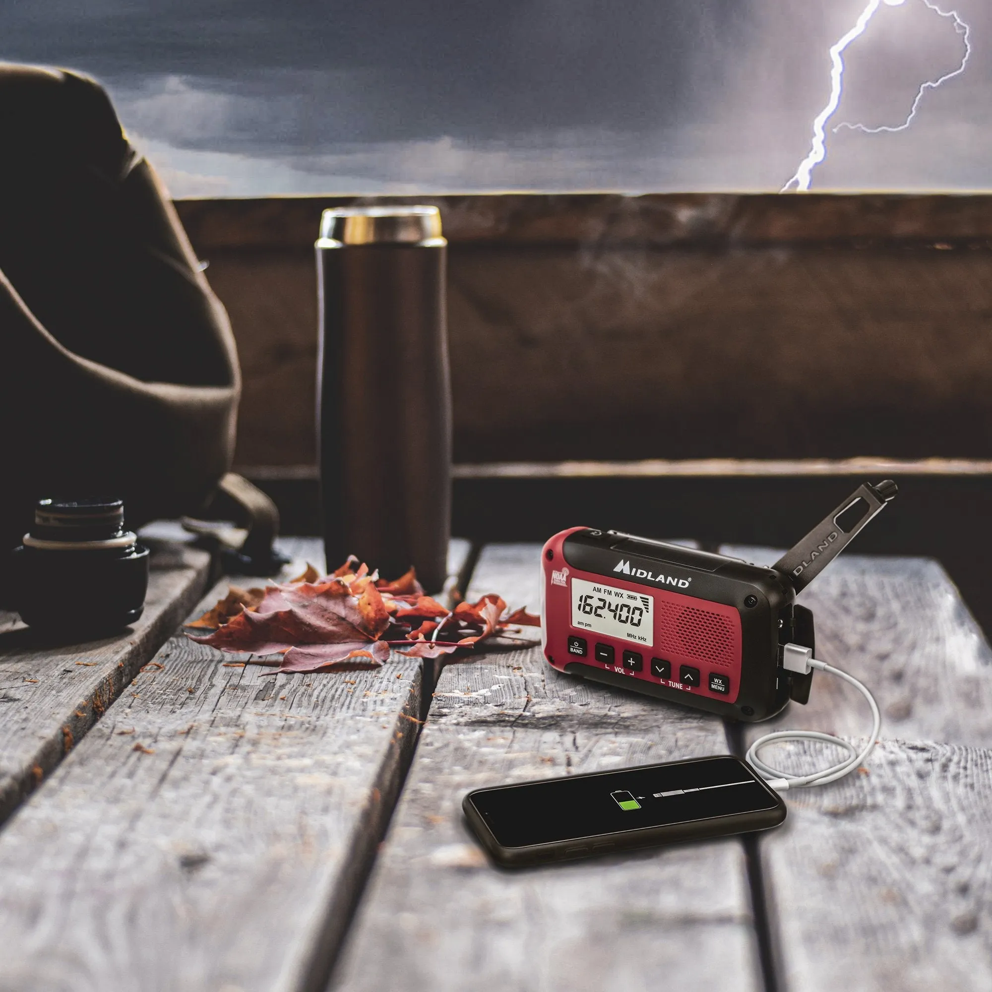 ER50 E READY® Emergency Weather Alert Crank Radio