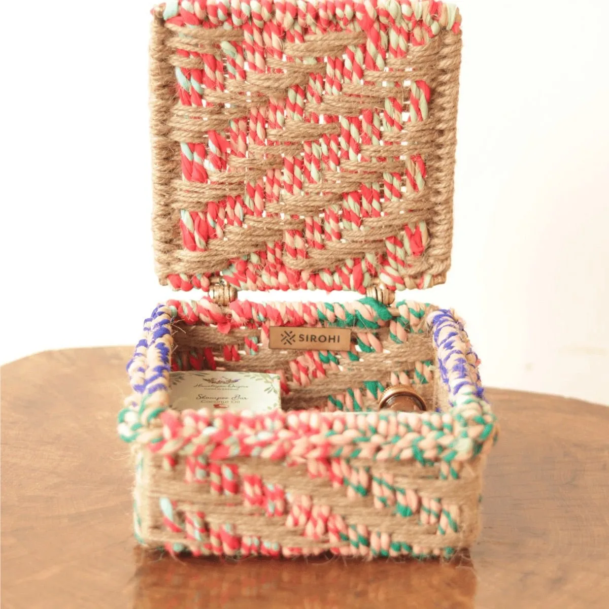 Essence Upcycled Textile Box | Jewellery Box