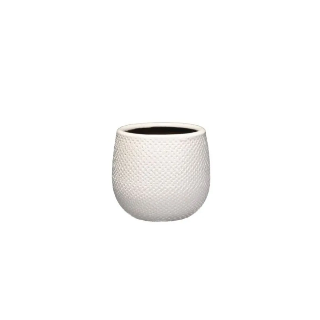 Gabriel Pot Round White