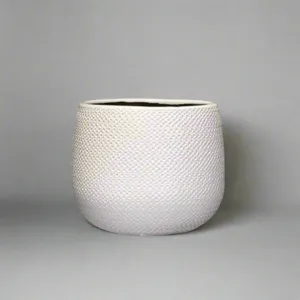 Gabriel Pot Round White