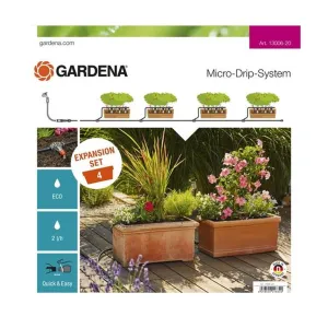 GARDENA - Micro-Drip Extension Set, 4 Planters