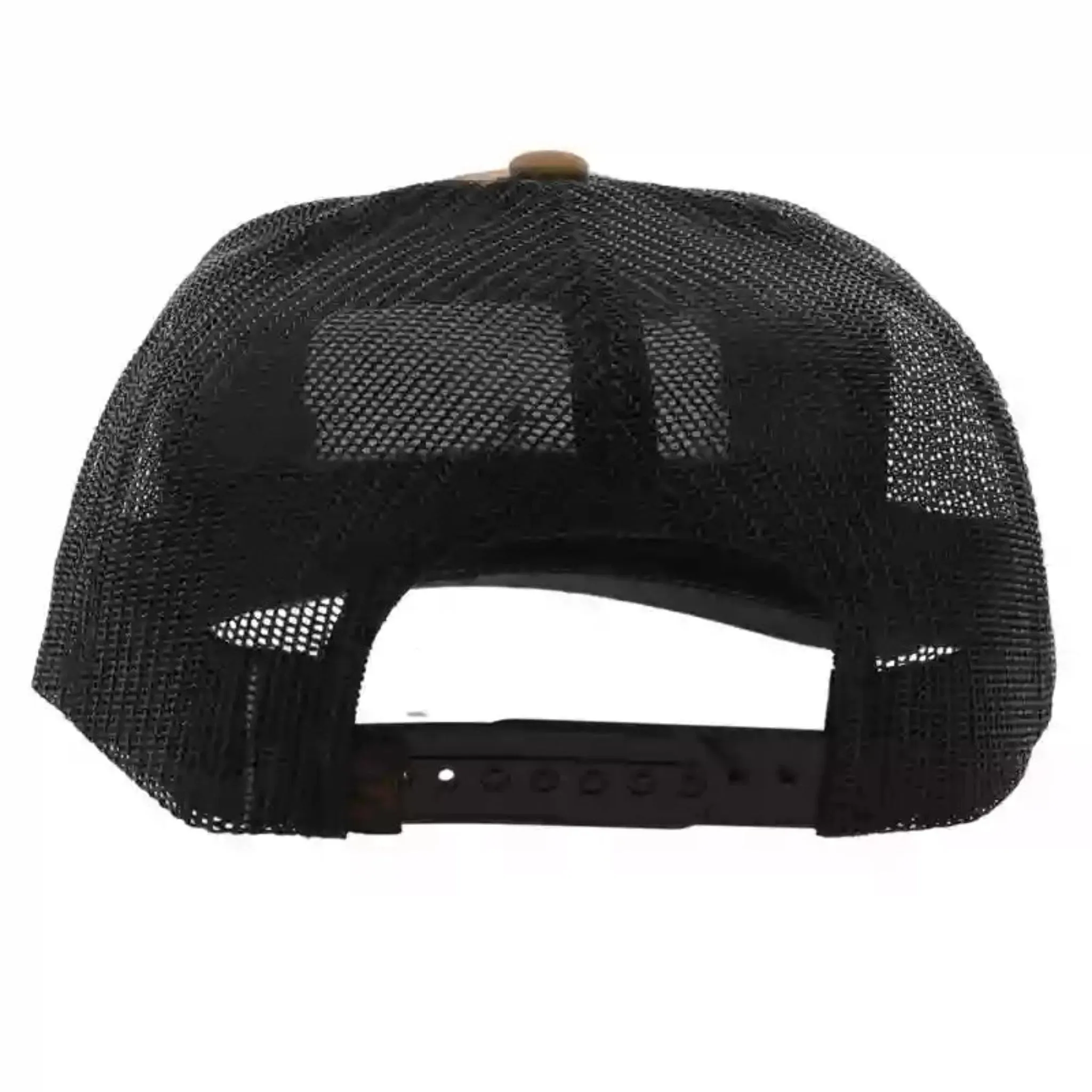 Hooey Dark Tan Black Patch Cap