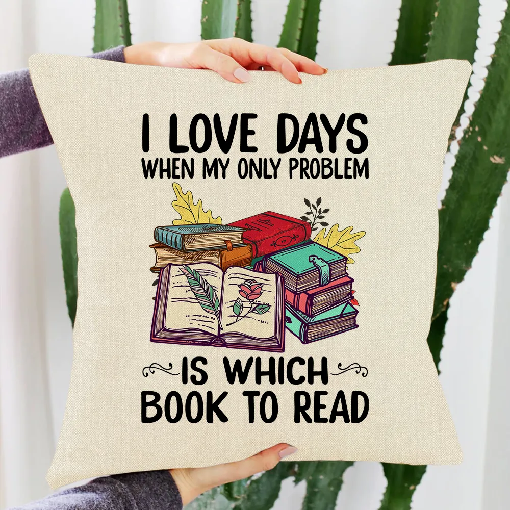 I Love Days When My Only Problem Is Which Book To Read Book Lovers Gift PILS17