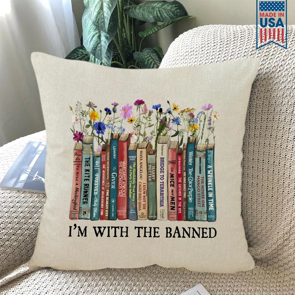 I'm With The Banned Book Lovers Gift PIL543