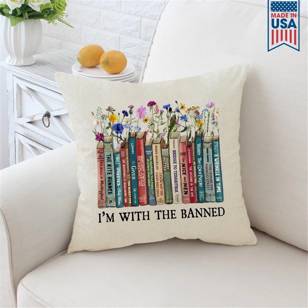 I'm With The Banned Book Lovers Gift PIL543