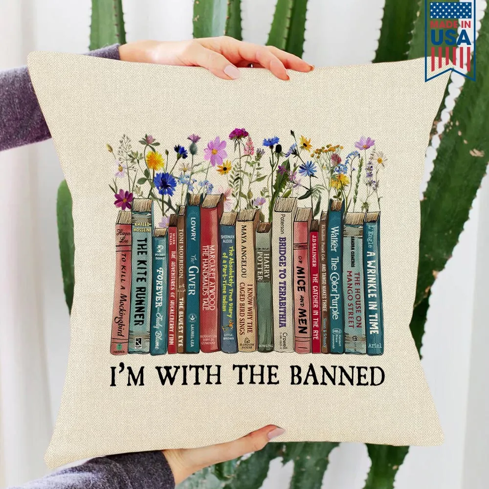 I'm With The Banned Book Lovers Gift PIL543