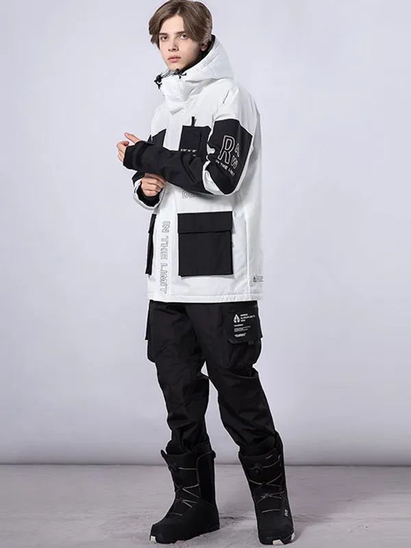 Men's RAWRWAR Winter Space Cargo Snowboard Jacket & Pants