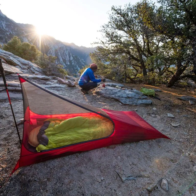 MSR Thru-Hiker Mesh House 1 Trekking Pole Shelter