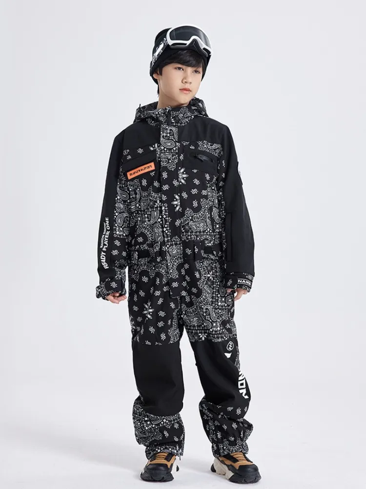 NANDN Kids Little Expedition Snow One Piece