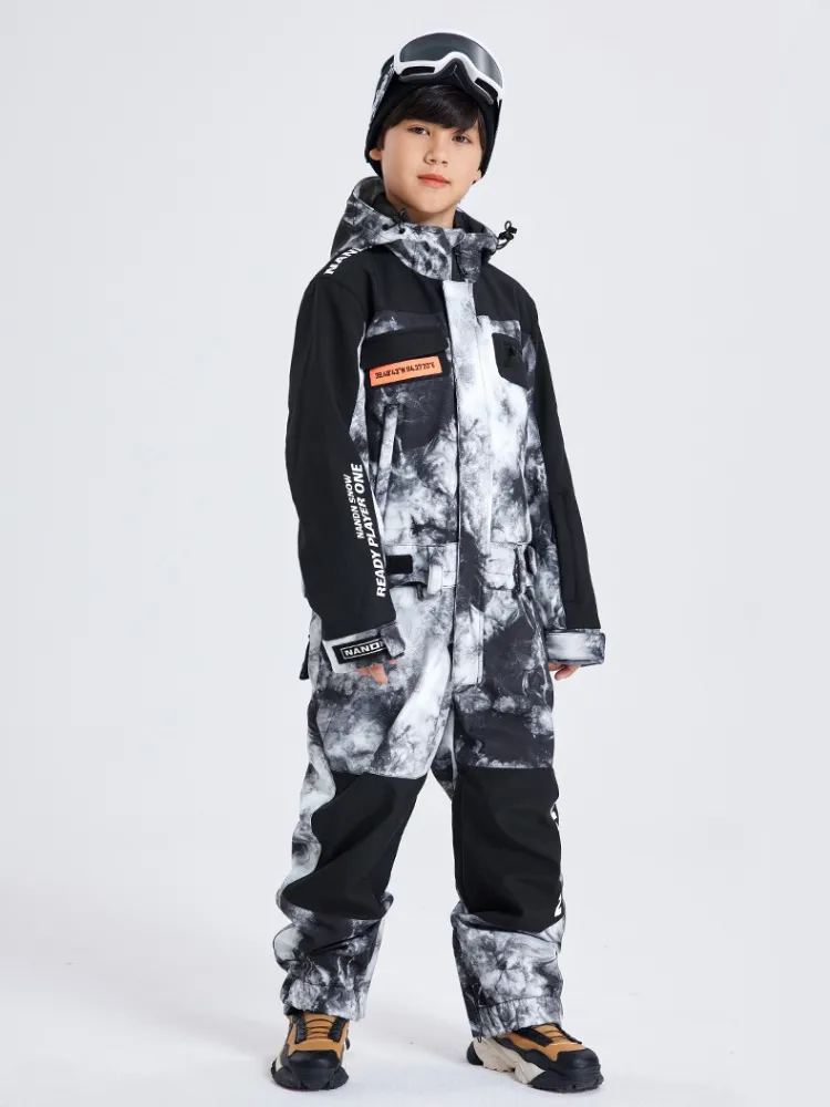 NANDN Kids Little Expedition Snow One Piece