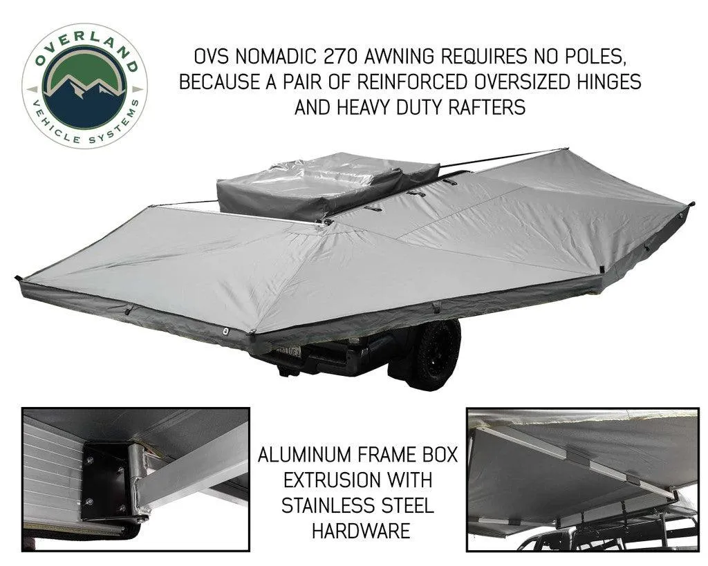 Nomadic Awning 270 Awning & Wall 1, 2, & 3, Mounting Brackets - Passenger Side