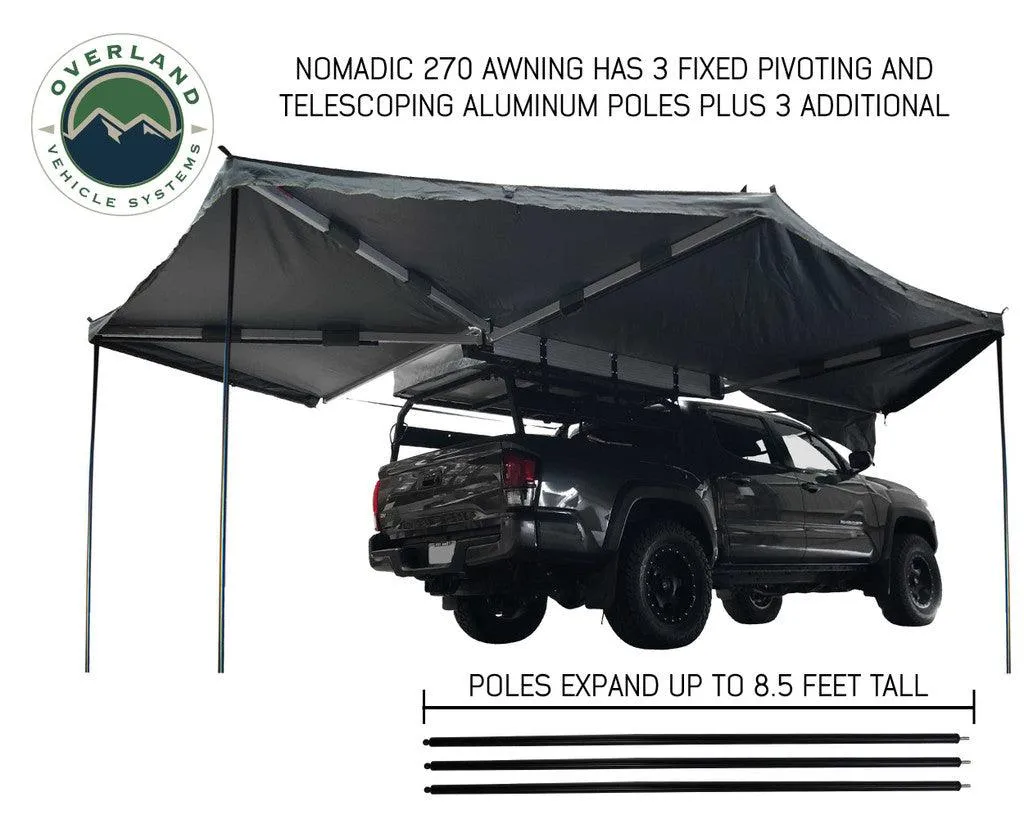 Nomadic Awning 270 Awning & Wall 1, 2, & 3, Mounting Brackets - Passenger Side