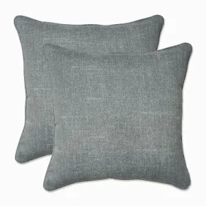 Outdoor/Indoor Tory Graphite 16.5-inch Throw Pillow (Set of 2)