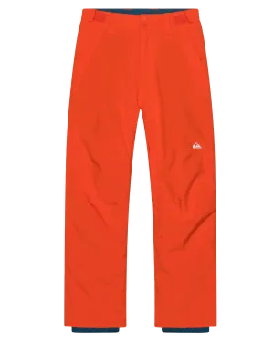 Quiksilver Boys' 8-16 Estate Snow Pants - Grenadine