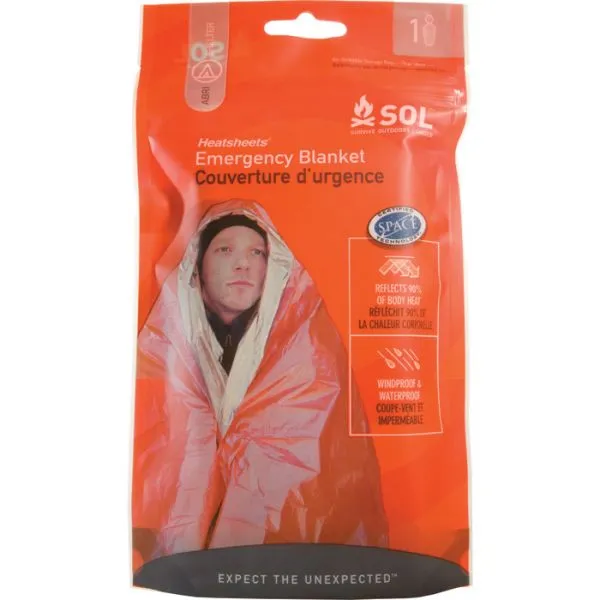 SOL EMERGENCY BLANKET 1PR