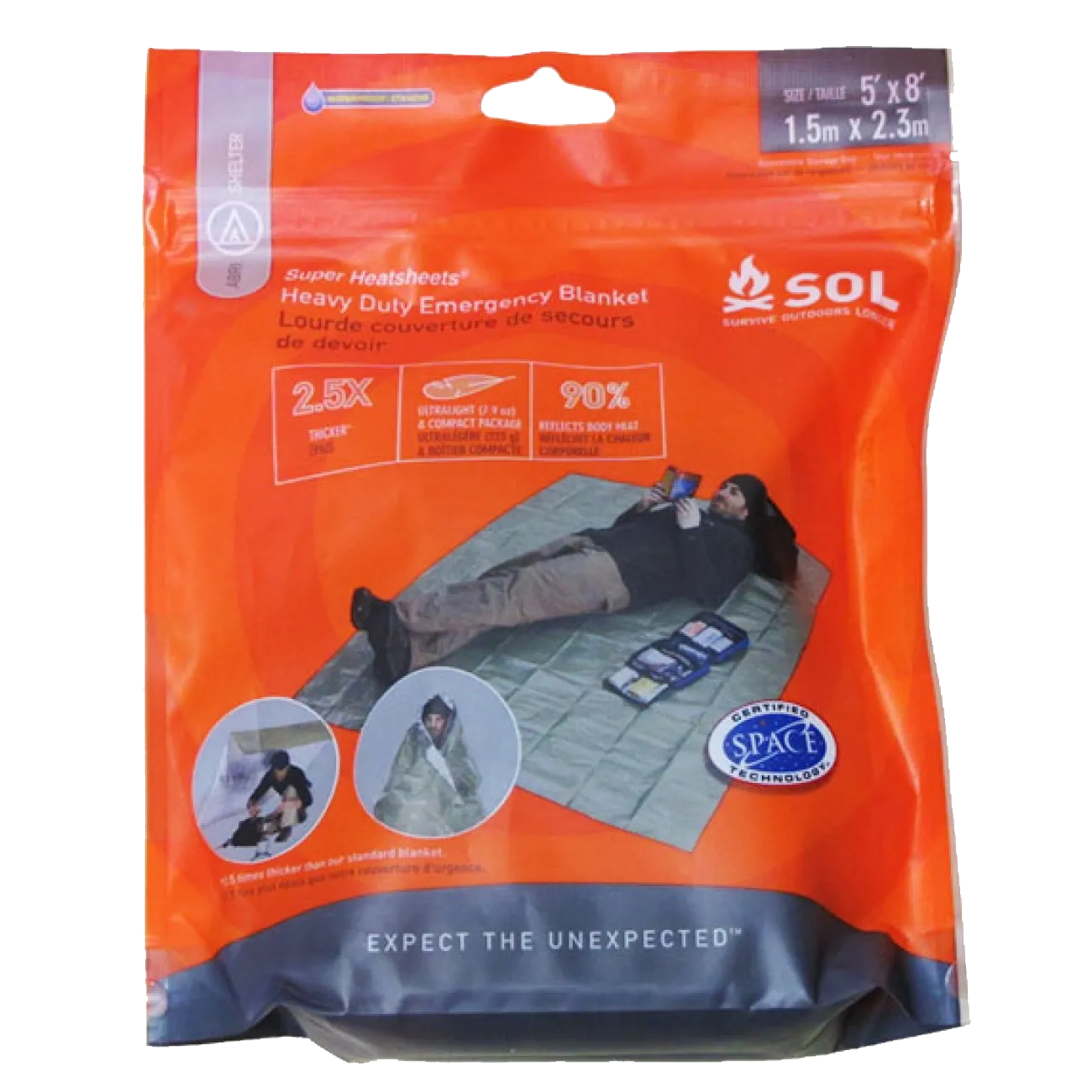 SOL Heavy Duty Emergency Blanket