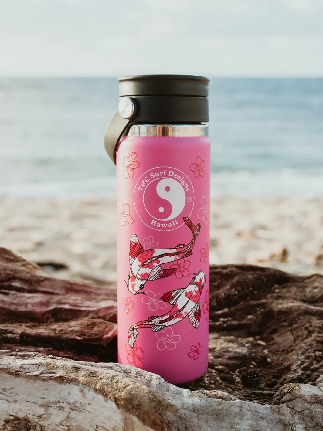 T&C Surf 20 oz Sakura Koi Hydro Flask