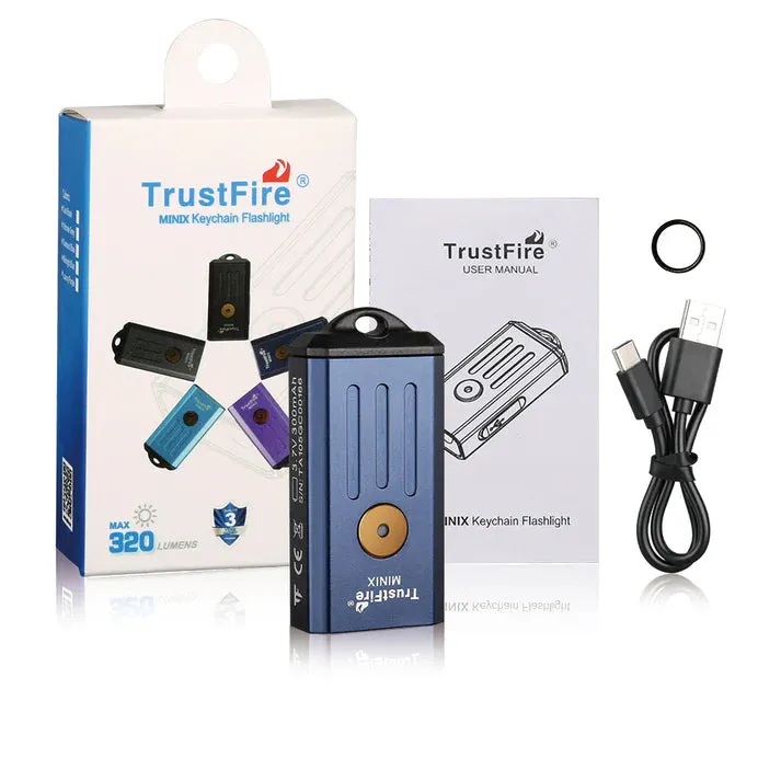 TrustFire Mini X Keychain Flashlight 320 Lumens