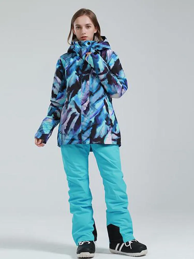 Women's SMN Mountain Idol Snowboard Suits