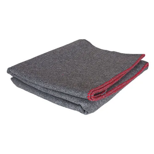 Wool Camp Blanket Grey